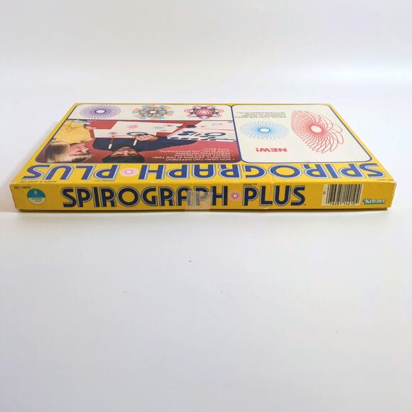 Vintage Spirograph Plus 1982 Kenner 14210 Complete w/ Booklet Art Design Set - Picture 4 of 4